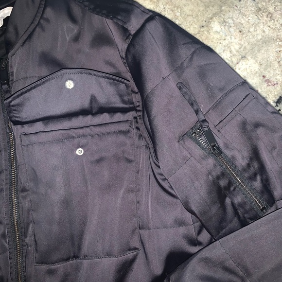 Silk bomber jacket - Picture 3 of 4